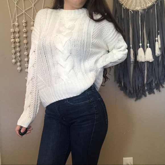 Chunky Cable Knit Sweater | Poshmark